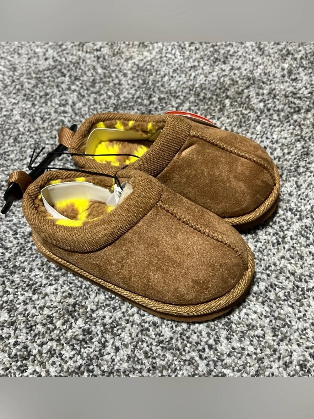 NWT Wonder Nation Toddler Girls Slippers Clog Cozy Sz 7/8